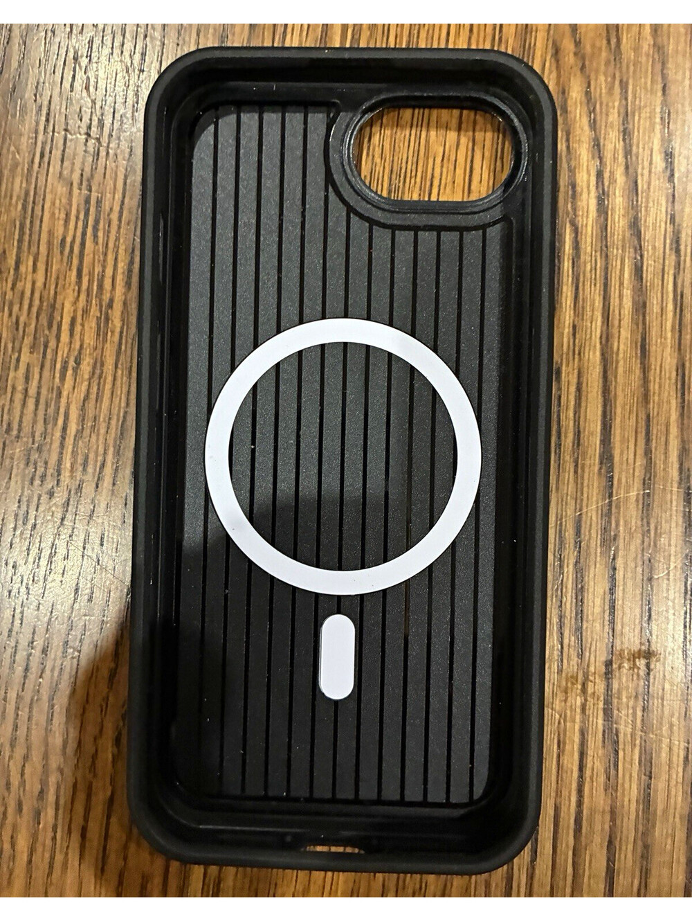 Beltron Matte Black Magnetic Back Case Cover for Apple iPhone MagSafe Ring